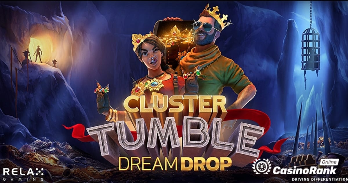 Relax Gaming の Cluster Tumble Dream Drop で壮大な冒険を始めましょう