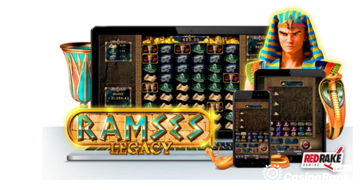Red Rake Gaming が Ramses Legacy と共にエジプトに戻る